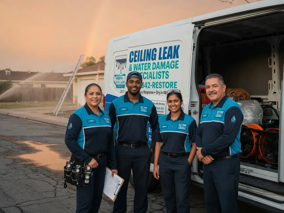Ceiling Leak Cleanup company in Lenapah, OK