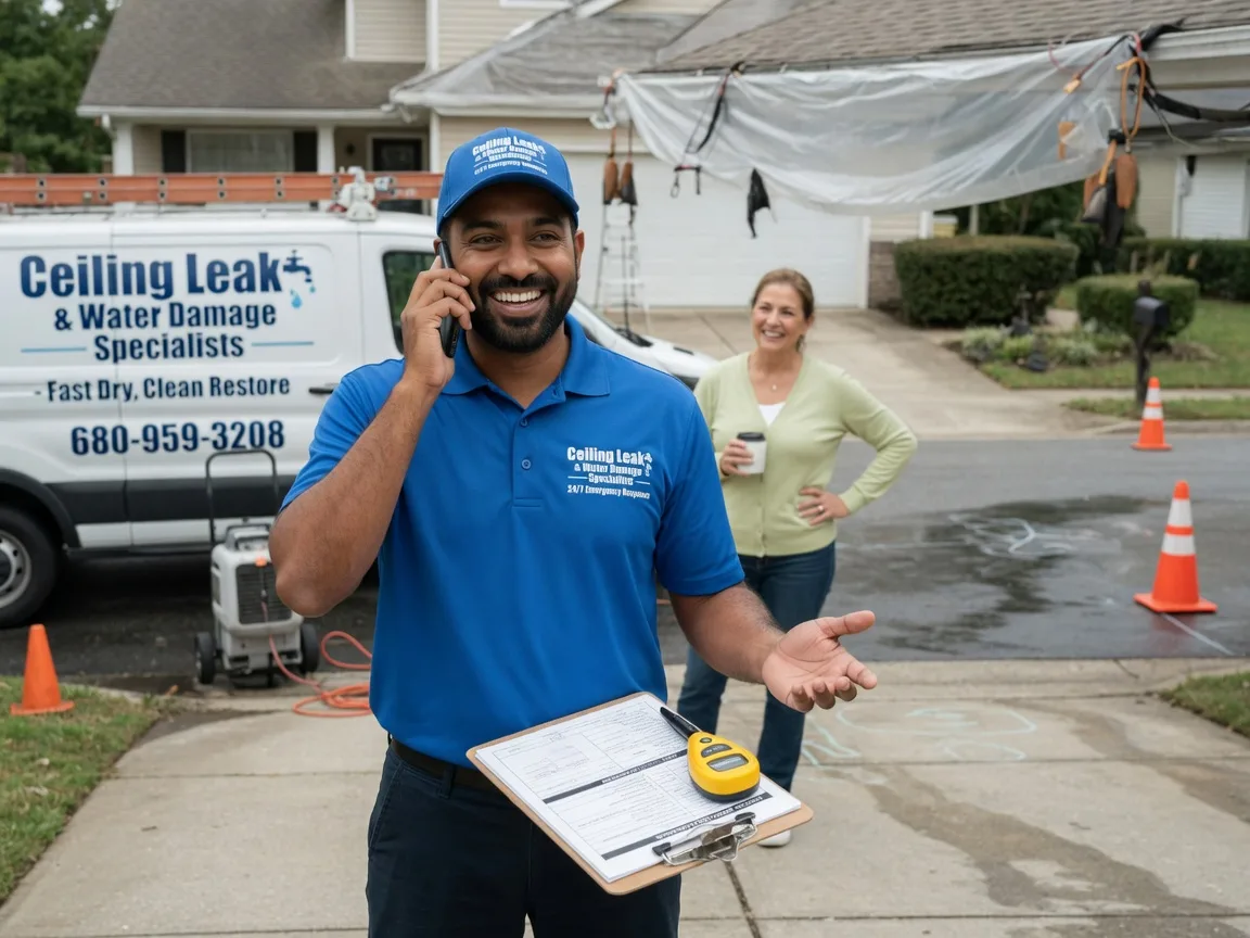 Ceiling Leak Cleanup Lenapah, OK FAQs